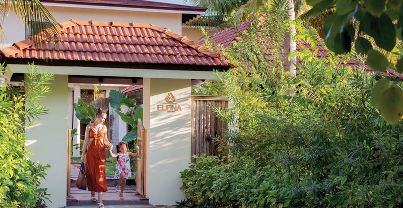 OBLU Xperience Ailafushi, North Malé Atoll: the entrance to the ELE|NA spa