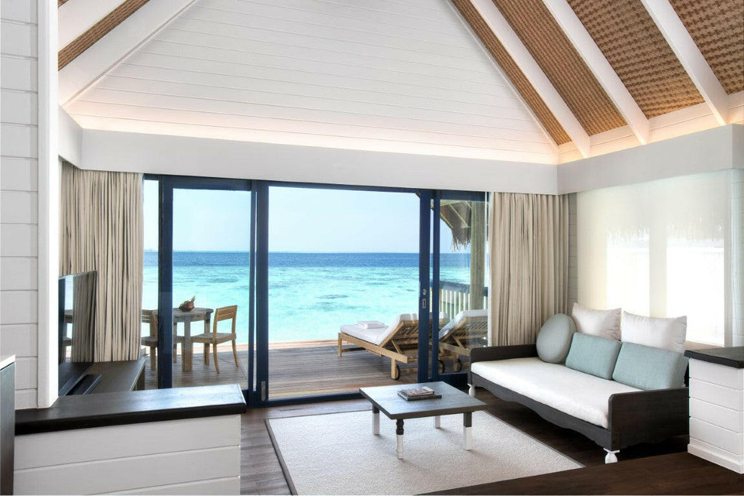 COMO Cocoa Island, South Malé Atoll — overwater villa exterior