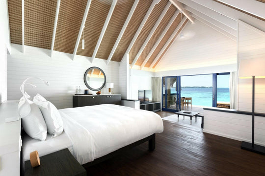 COMO Cocoa Island, South Malé Atoll — overwater villa exterior