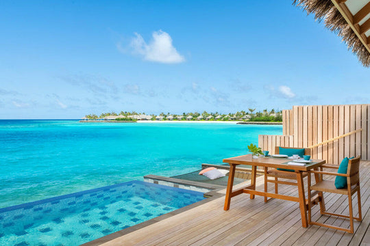 Hilton Maldives Amingiri Resort &amp; Spa, North Malé Atoll — overwater villa exterior