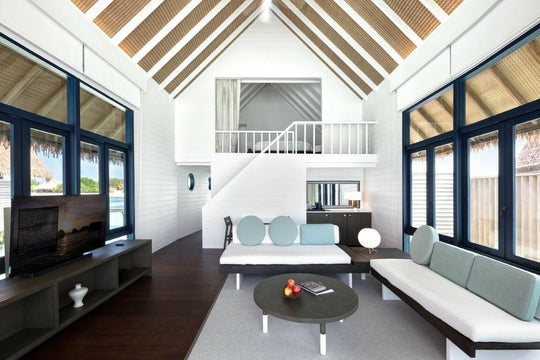 COMO Cocoa Island, South Malé Atoll — overwater villa exterior