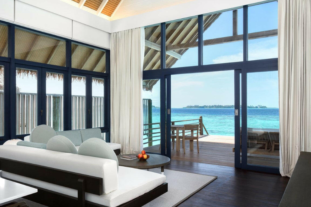 COMO Cocoa Island, South Malé Atoll — overwater villa exterior