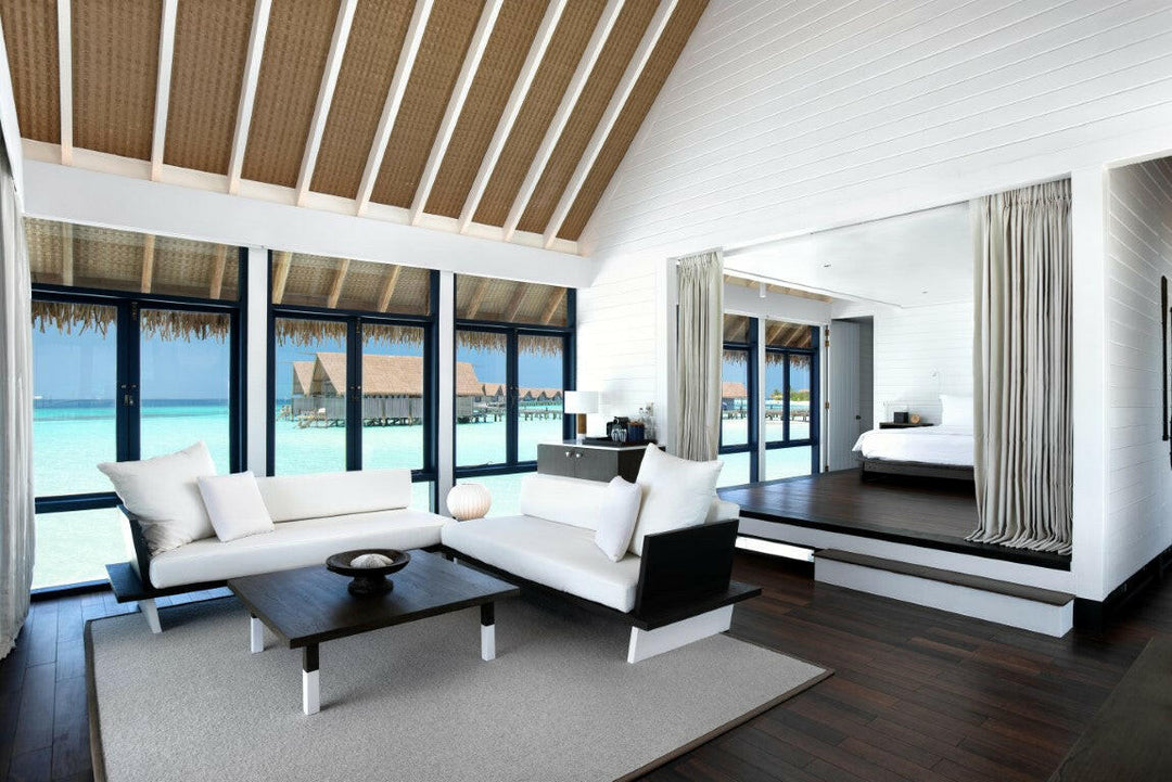 COMO Cocoa Island, South Malé Atoll — overwater villa exterior