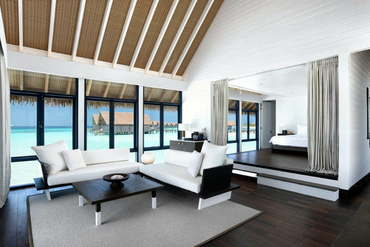 COMO Cocoa Island, South Malé Atoll — overwater villa exterior