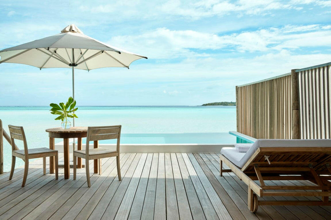 COMO Cocoa Island, South Malé Atoll — overwater villa exterior